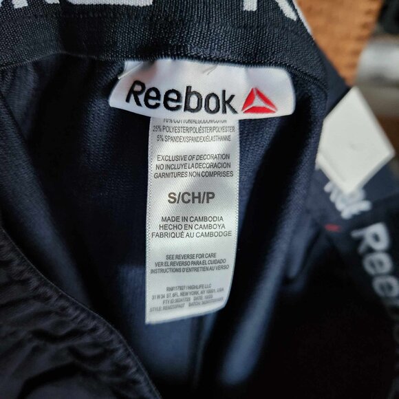 Reebok Mens Jogger Pants - Size Small - Navy - NWT - Picture 3 of 4